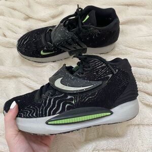 Nike KD 14 Black Lime Glow sneakers